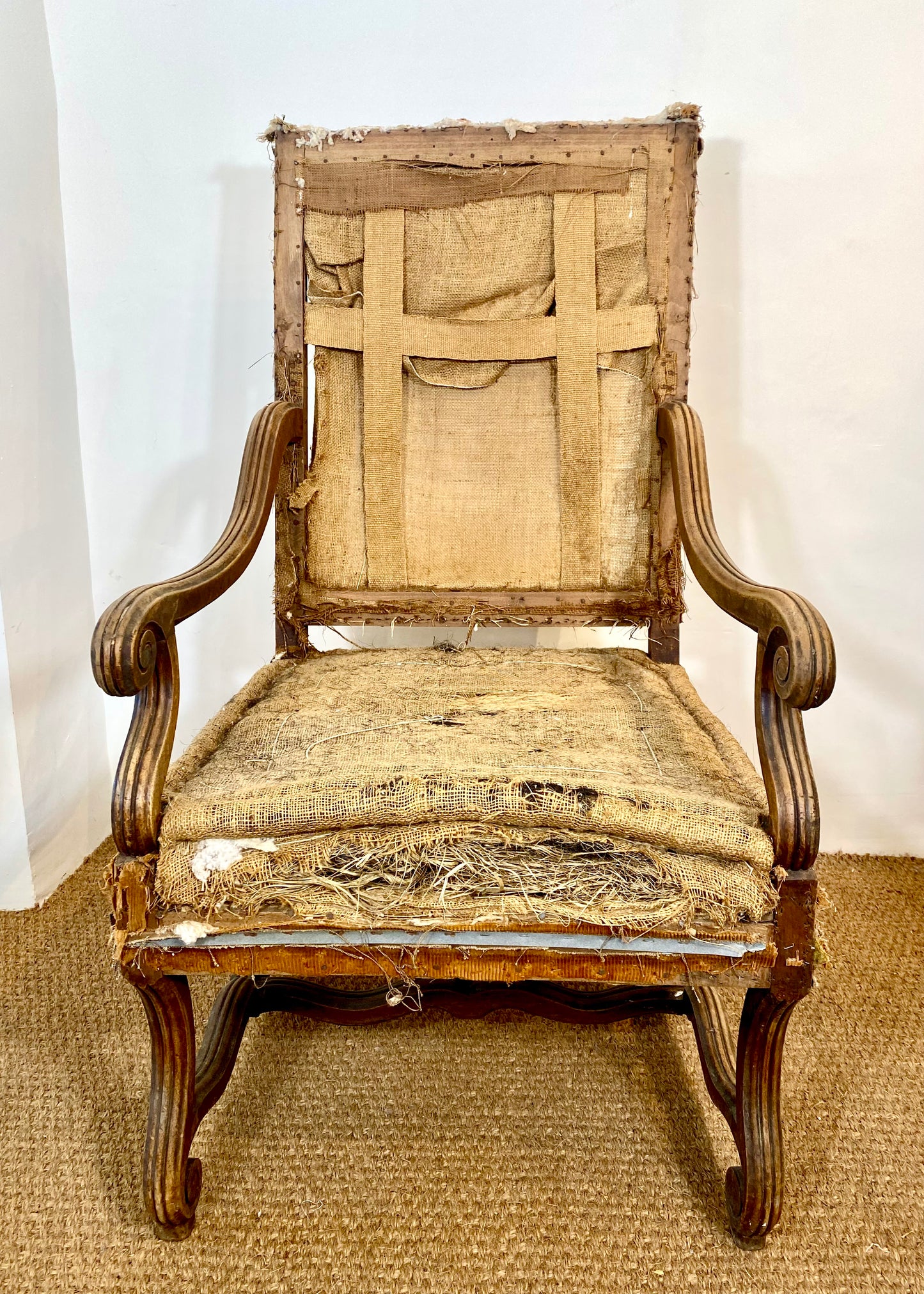 Walnut Chair for upholstering