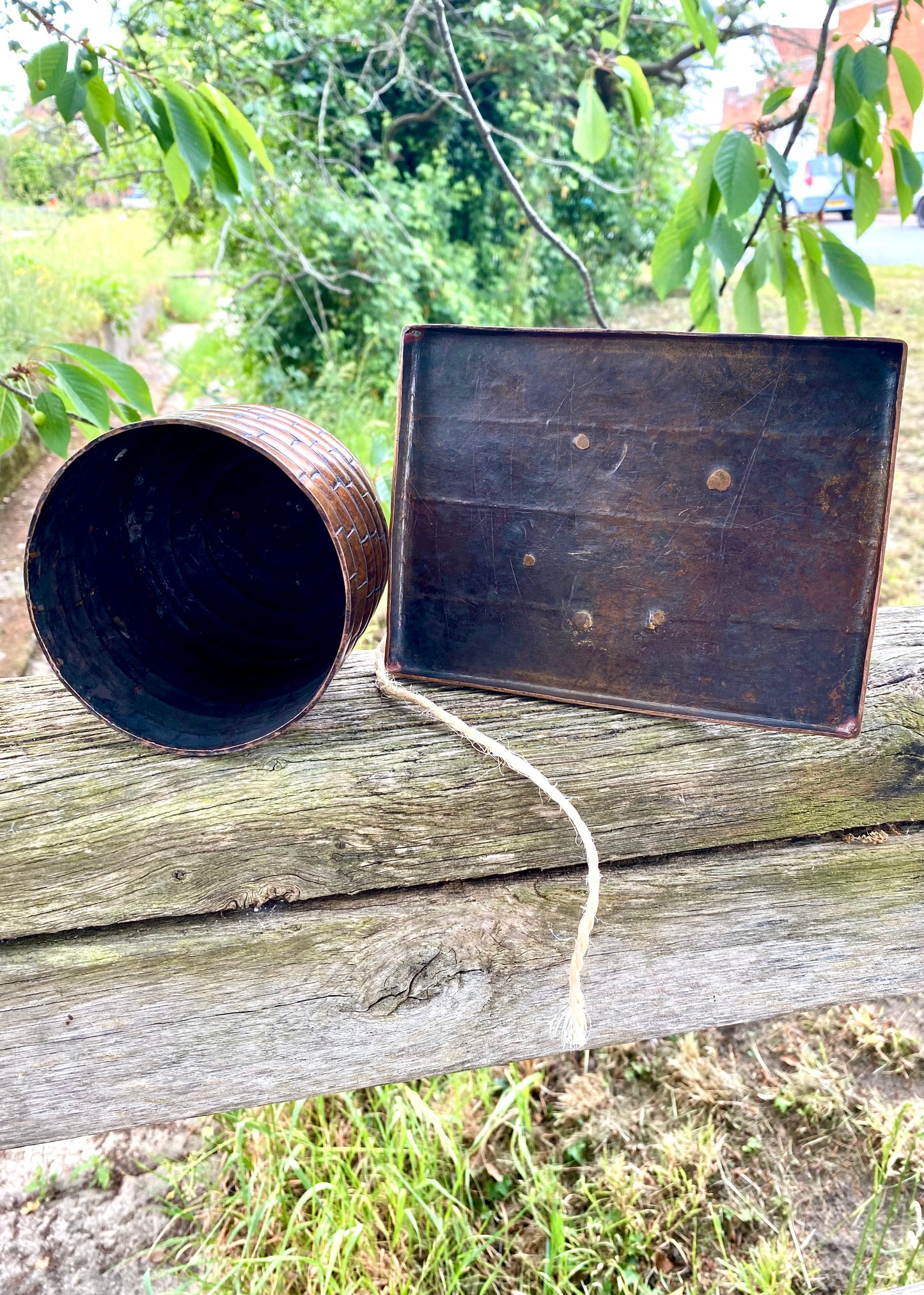 Bronze String Box