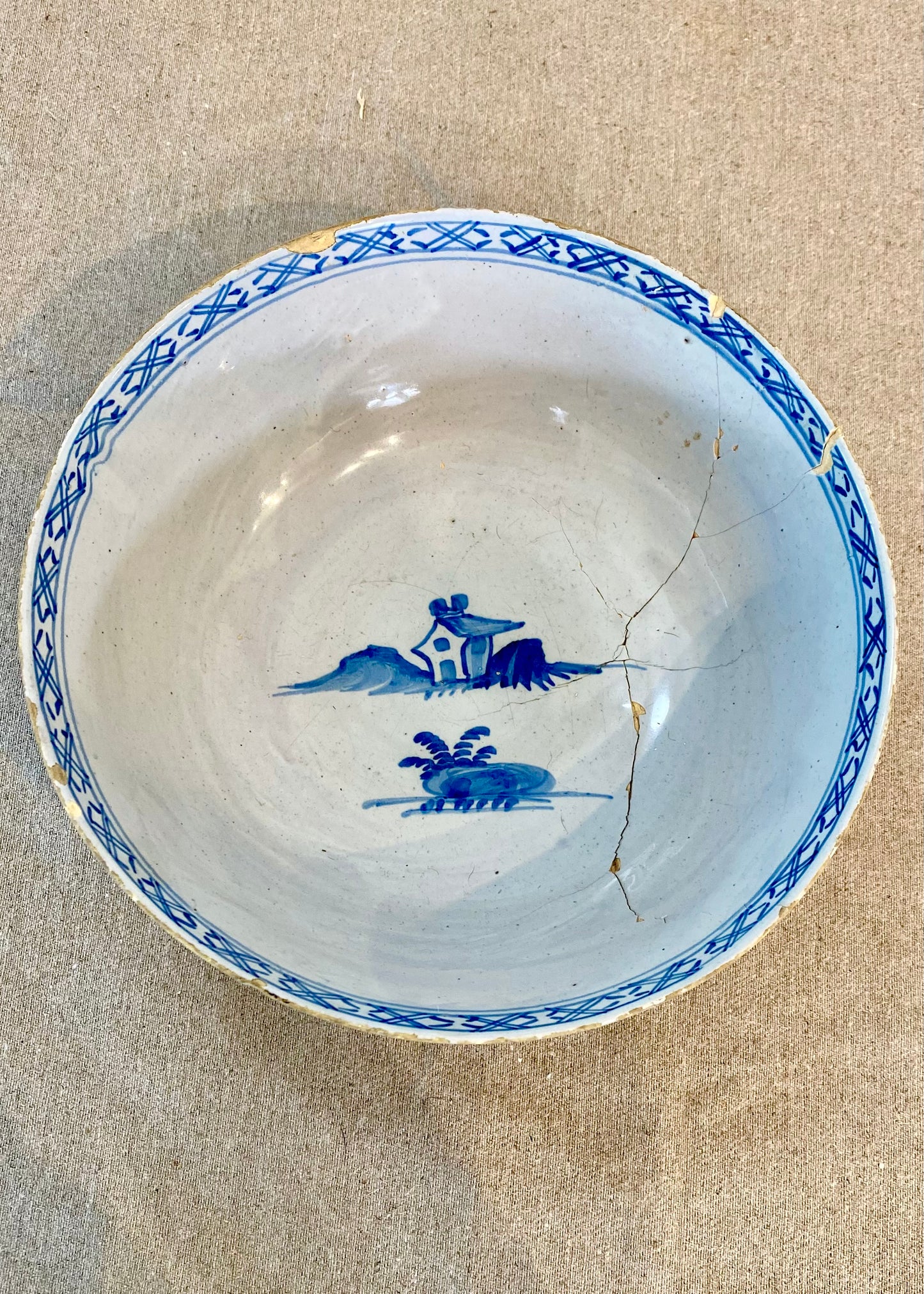 18th Century London Delft Bowl