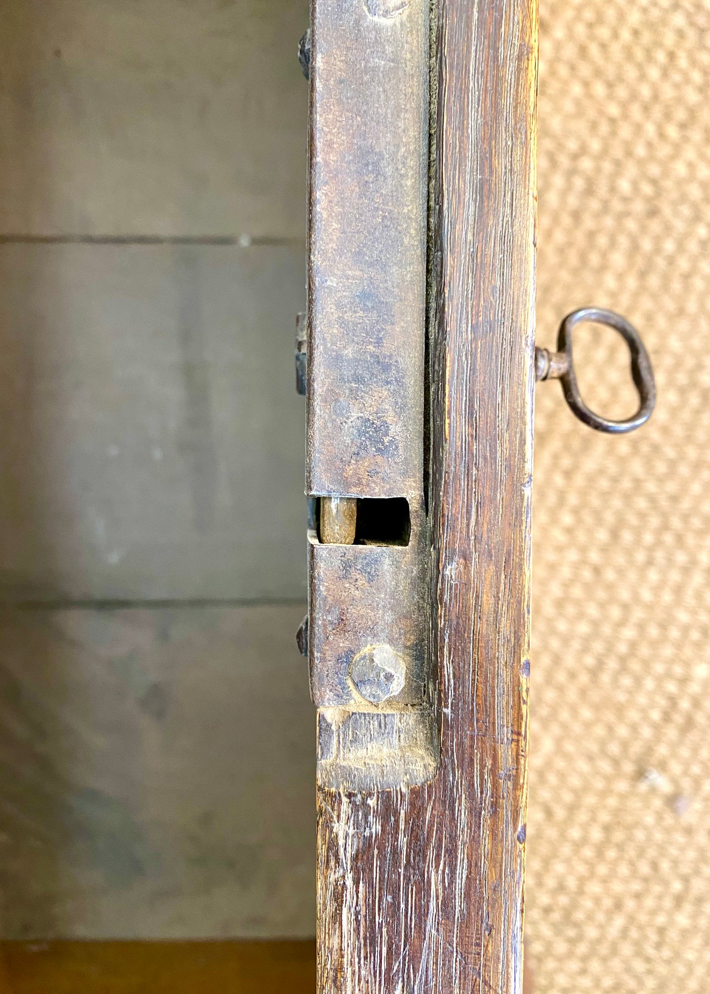 Small Oak Coffer - with key and working lock