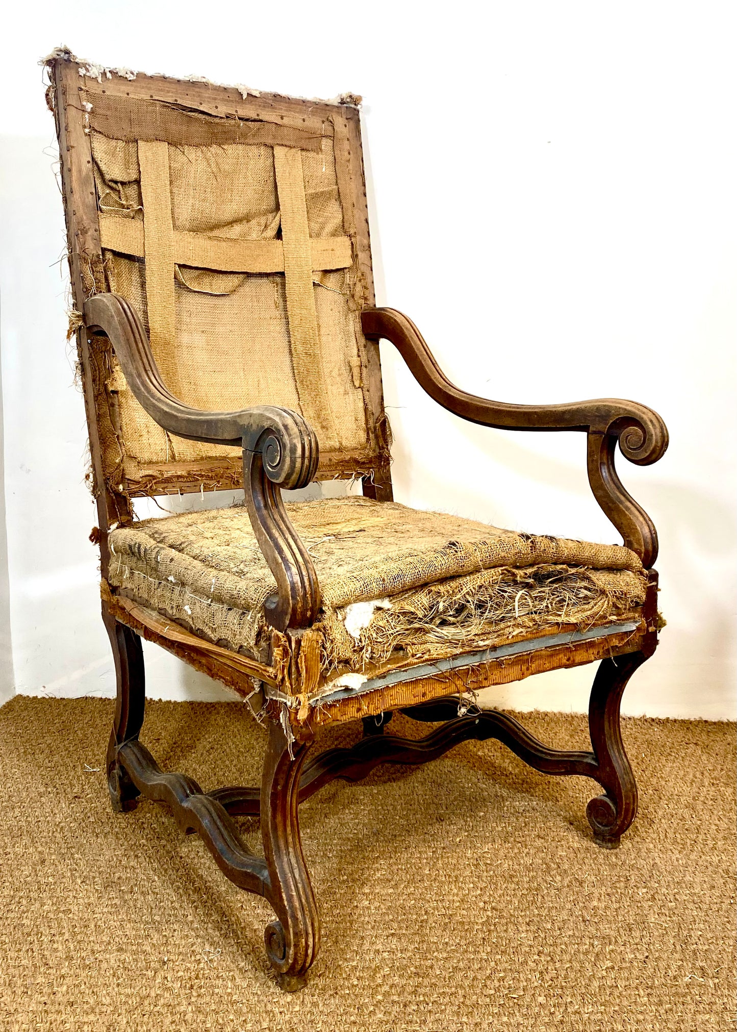 Walnut Chair for upholstering