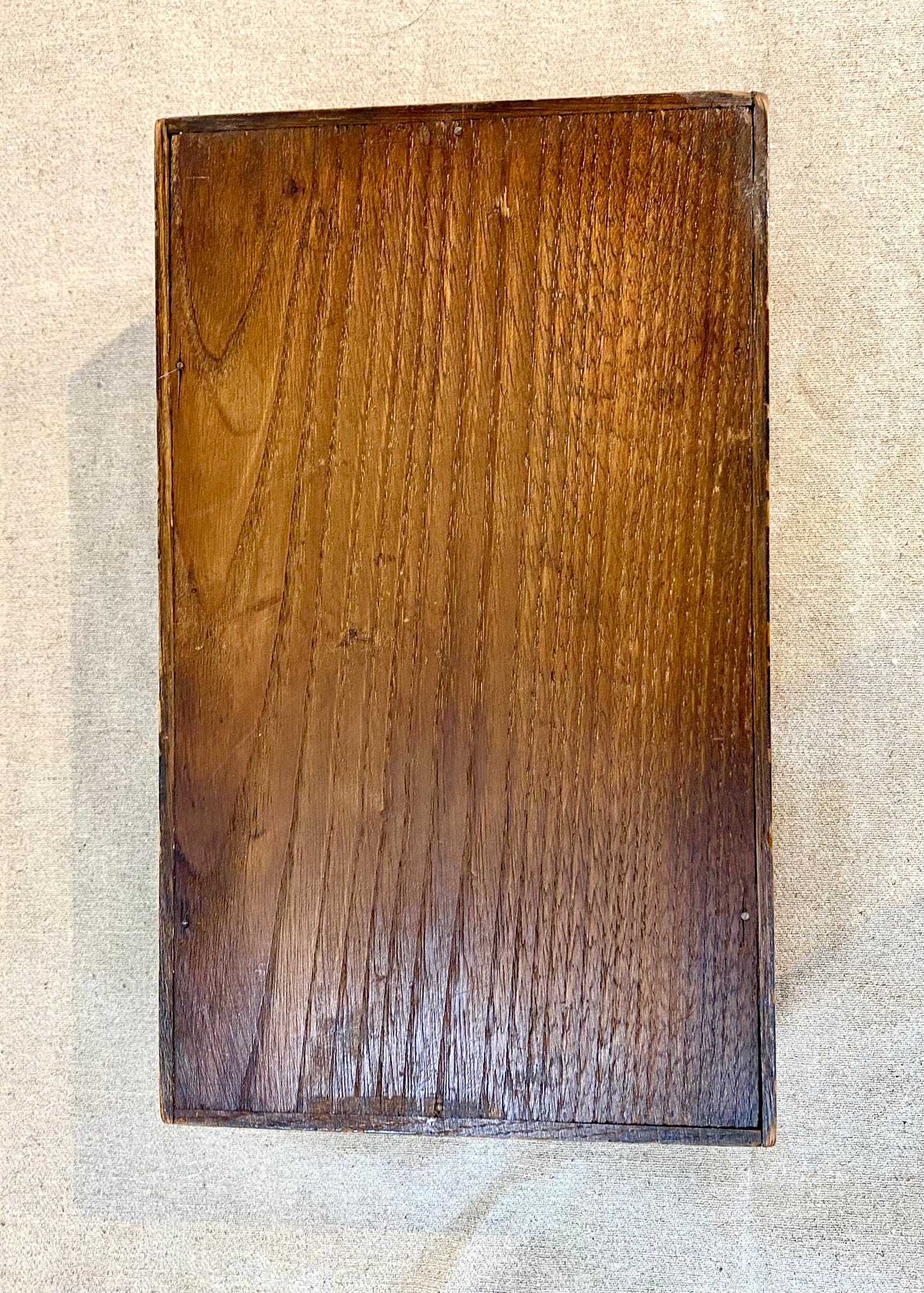 Small Oak Box - dated 1916