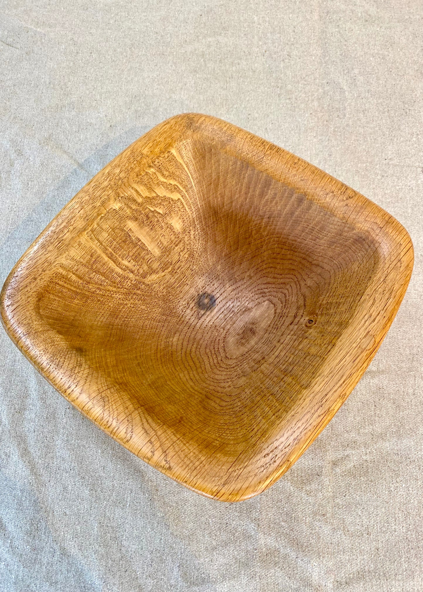 Oak Fruit Bowl