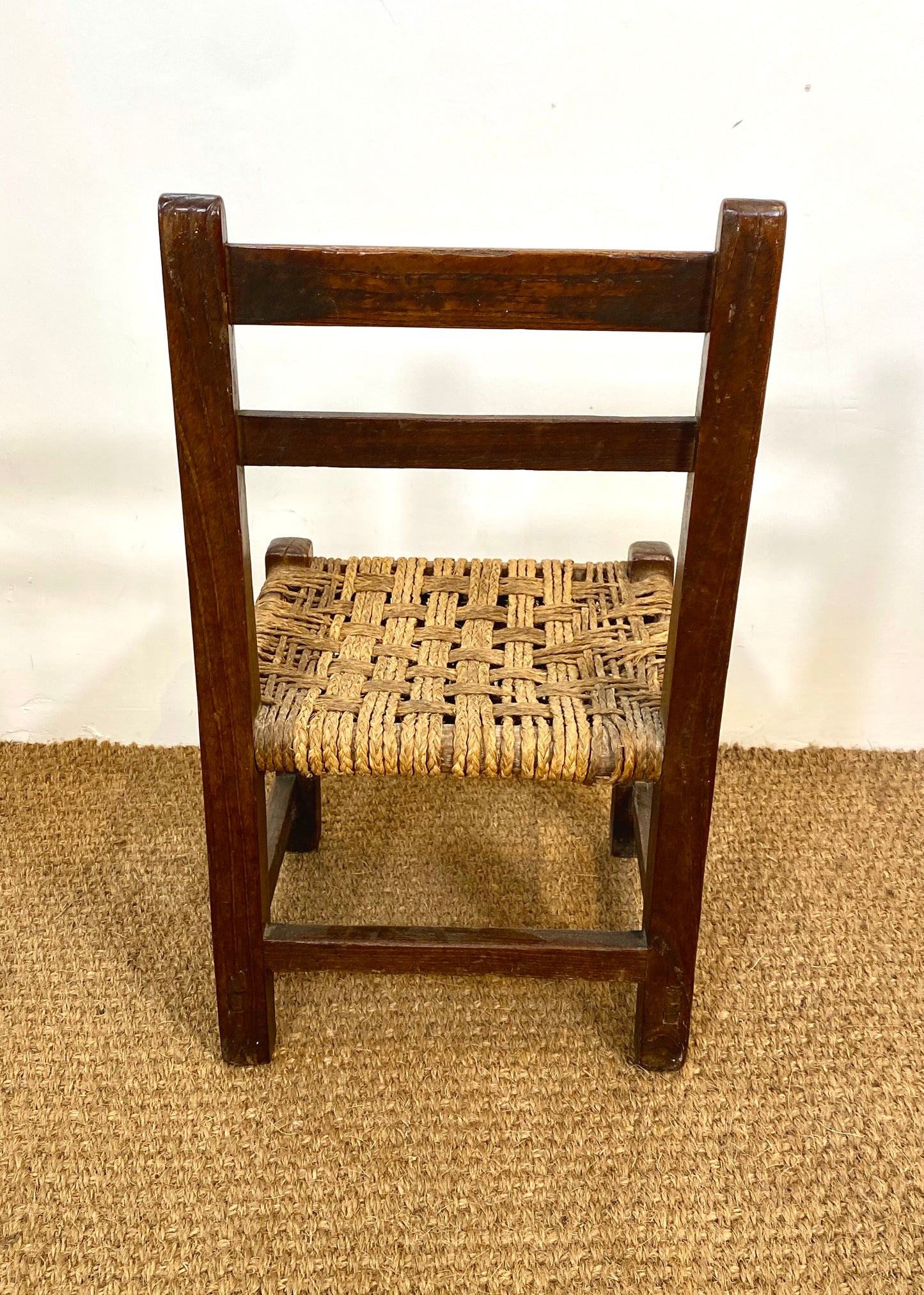 Irish Georgian Oak Childs Chair