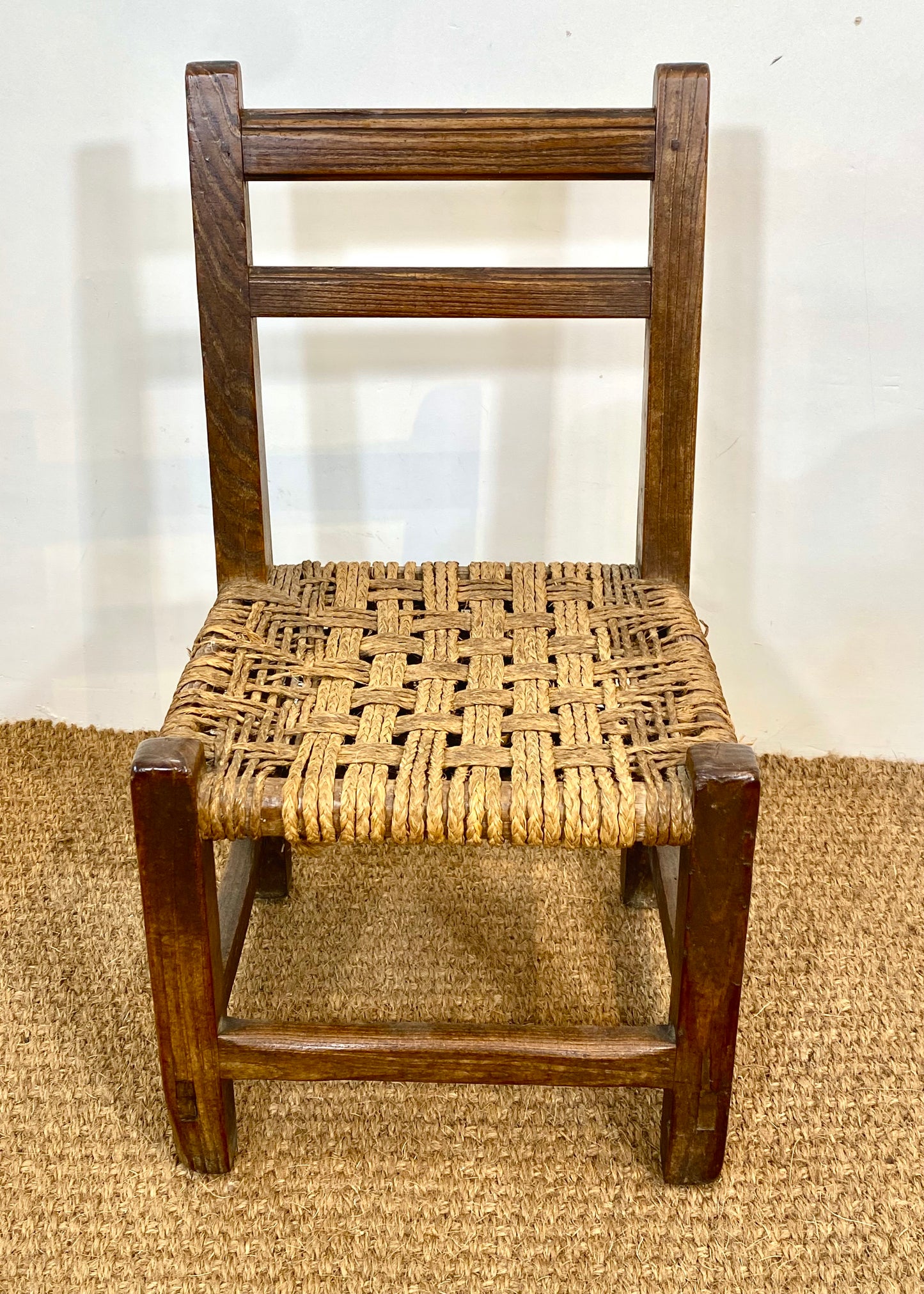Irish Georgian Oak Childs Chair