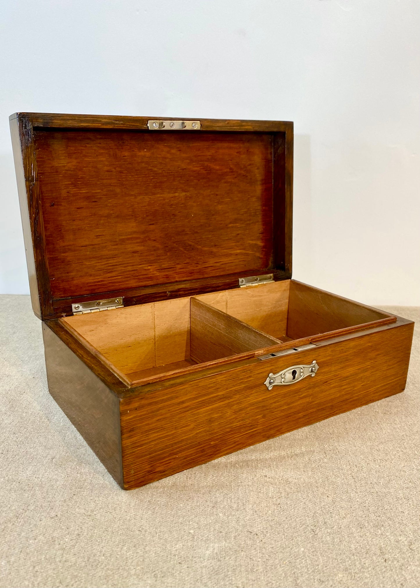 Small Oak Box - dated 1916