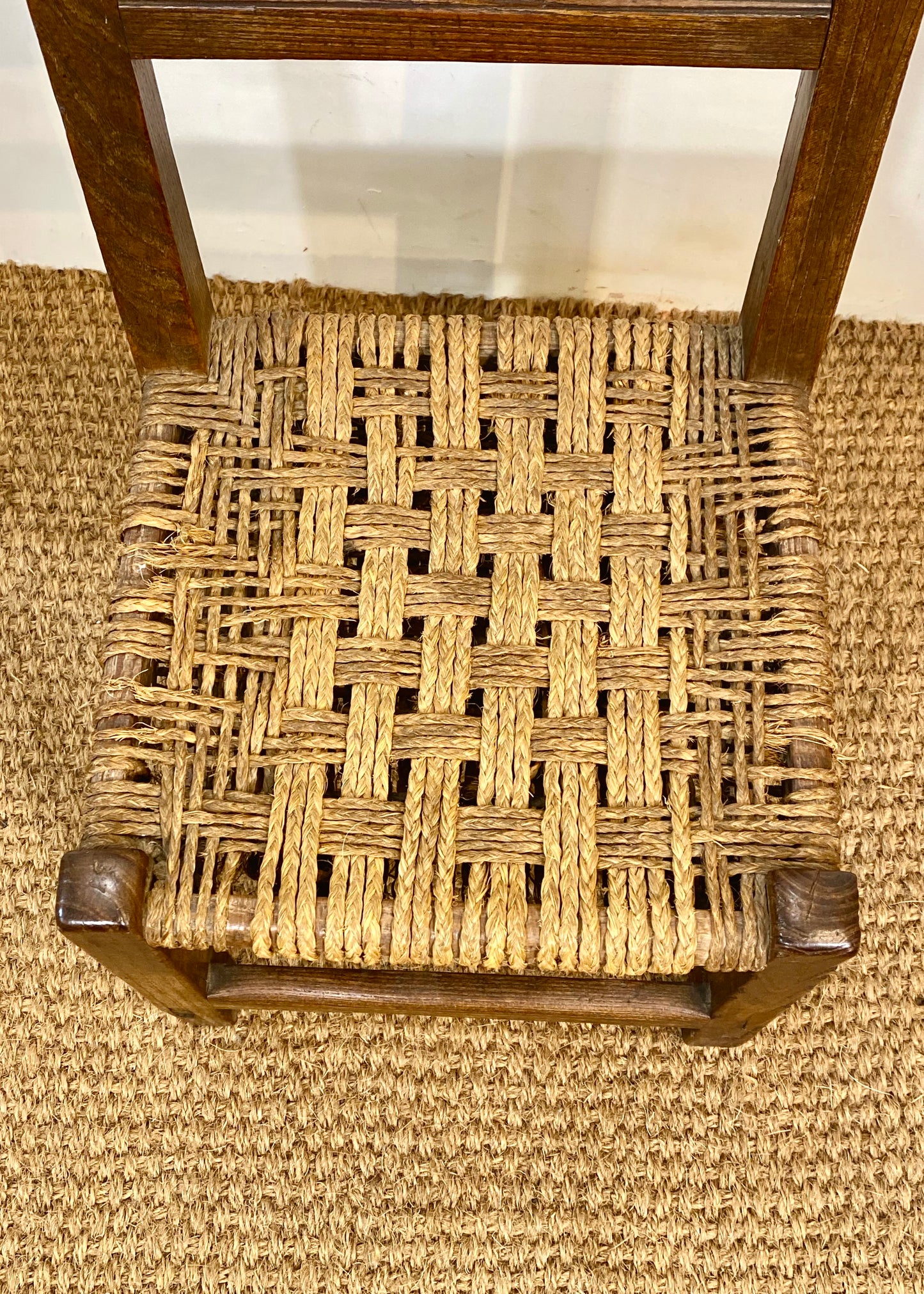 Irish Georgian Oak Childs Chair
