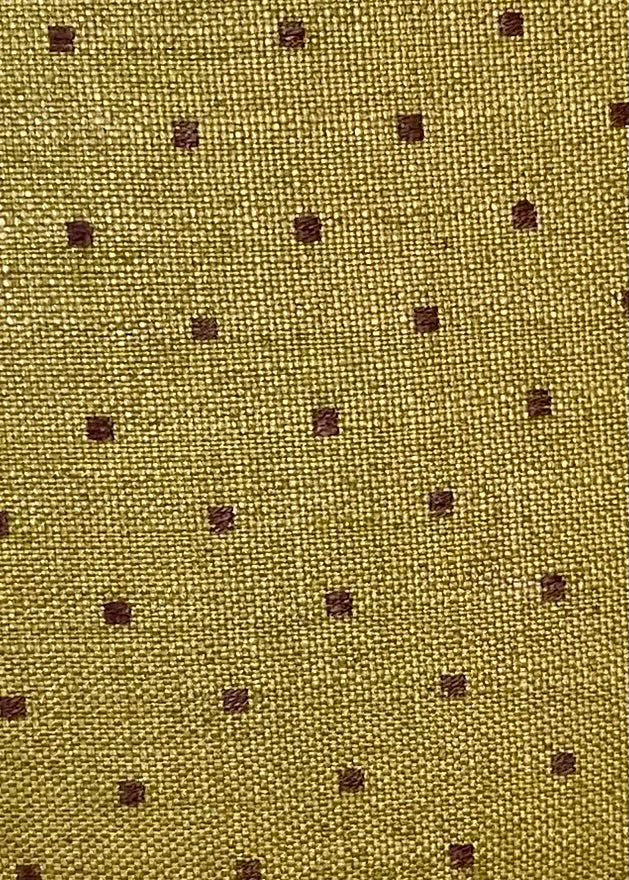 Green/Purple Woven Dobby Piped Cushion