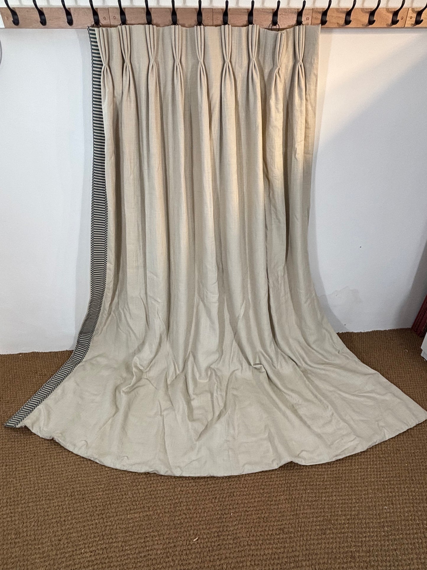 Neutral Curtains with George Spencer Braid
