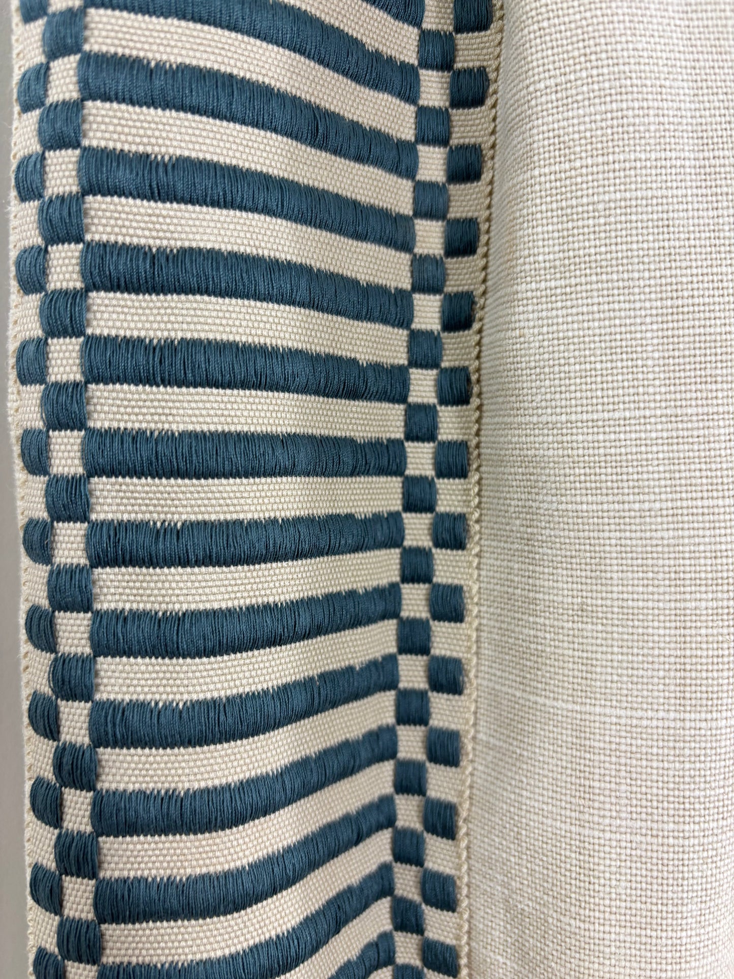Neutral Curtains with George Spencer Braid