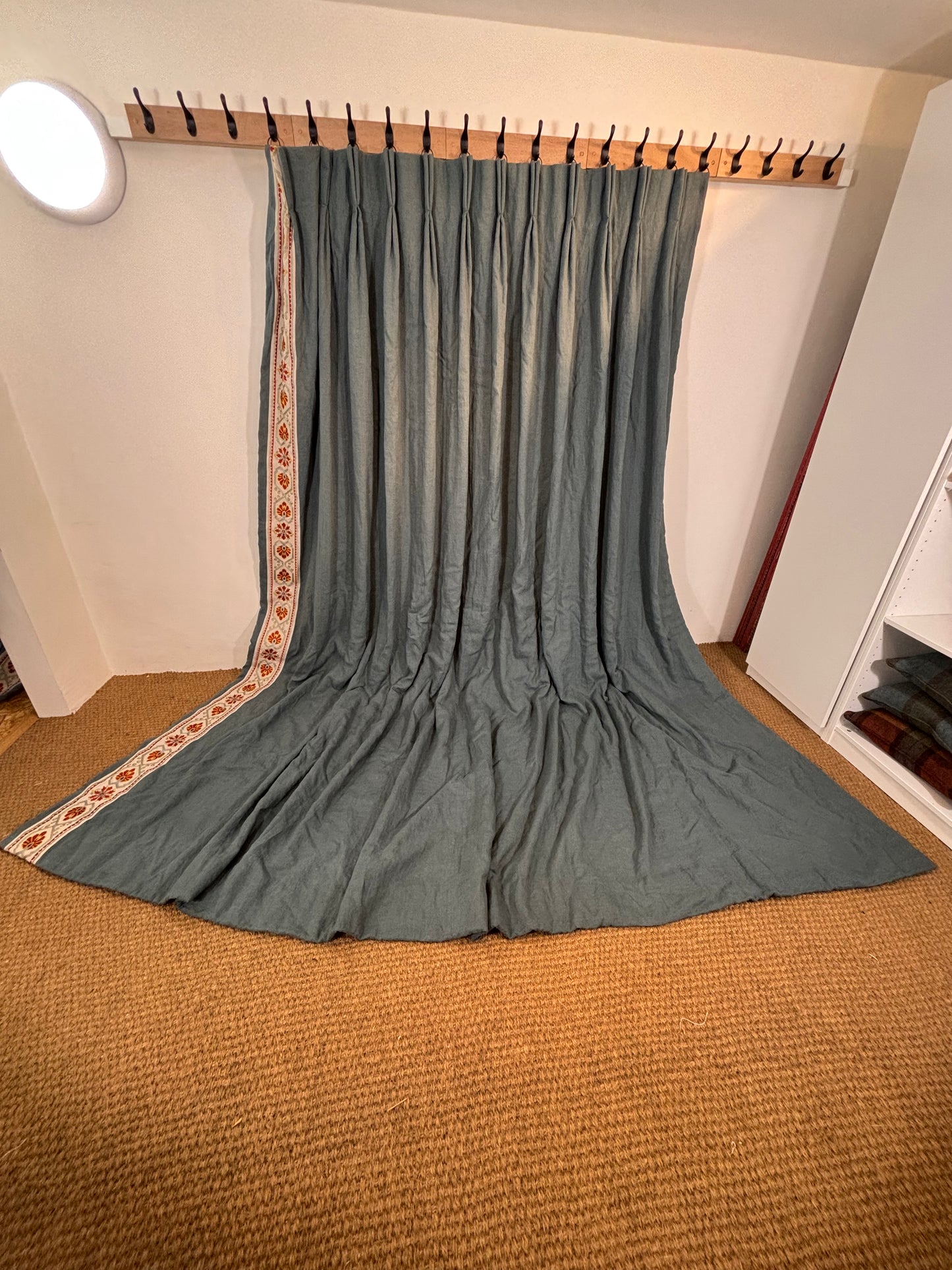 Large Curtains with Colefax and Fowler Braid