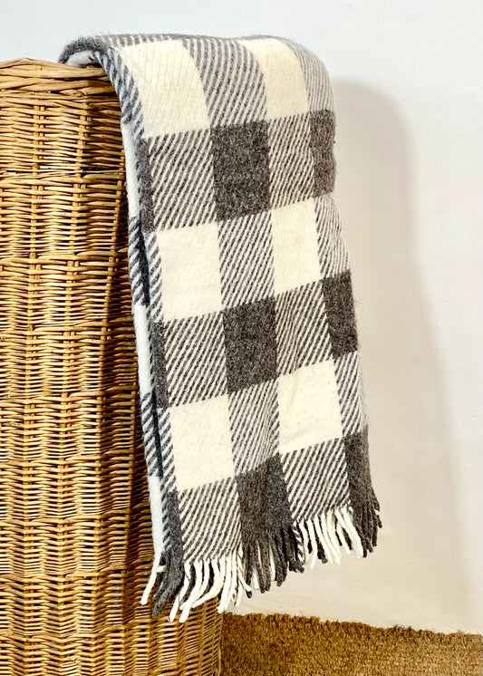 Wool Plaid Blanket