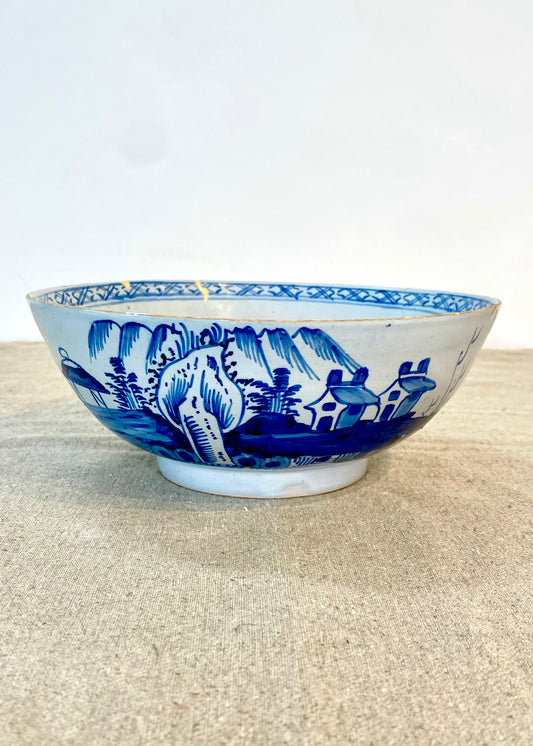 18th Century London Delft Bowl 