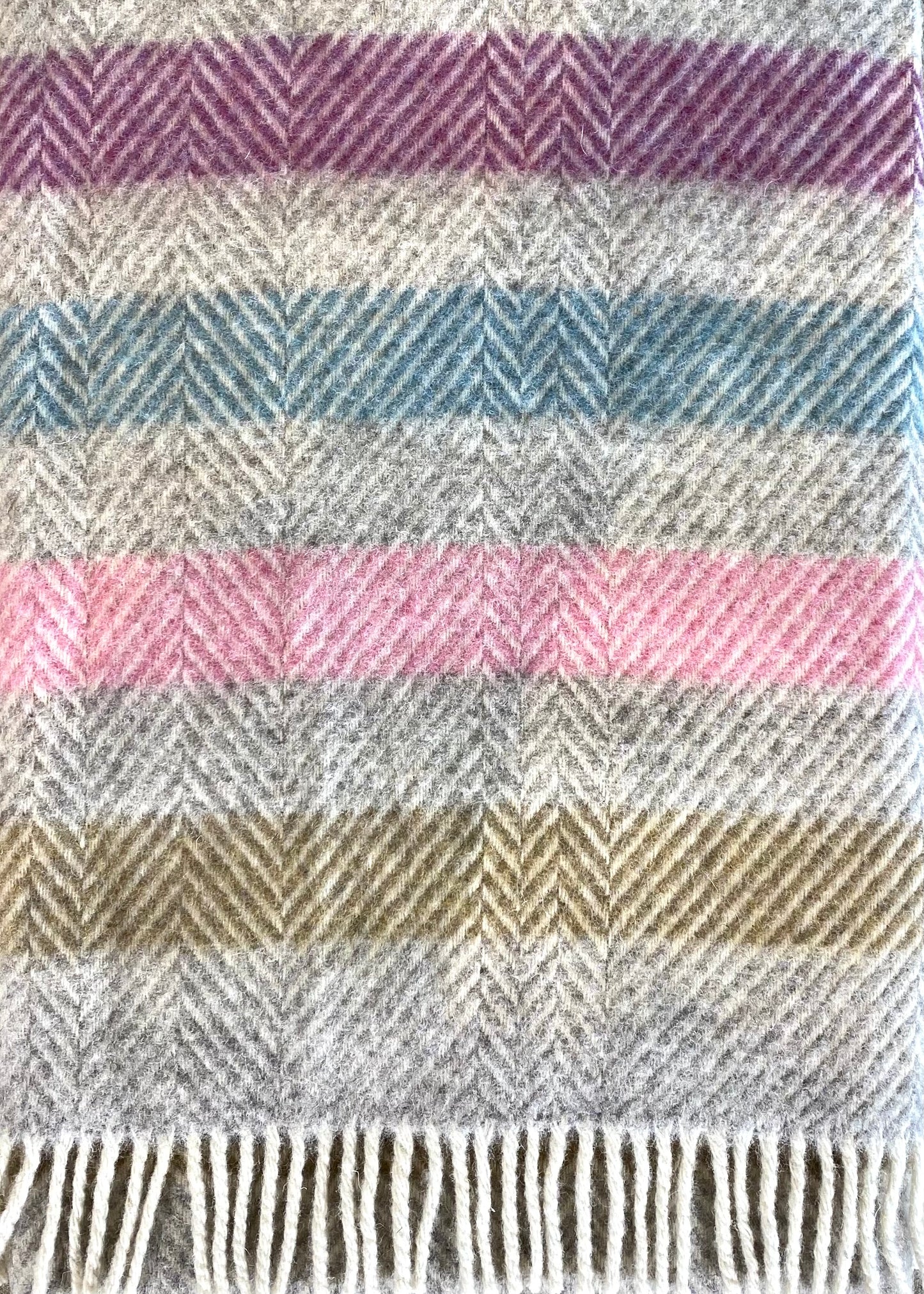 Wool Blanket - Grey Ground