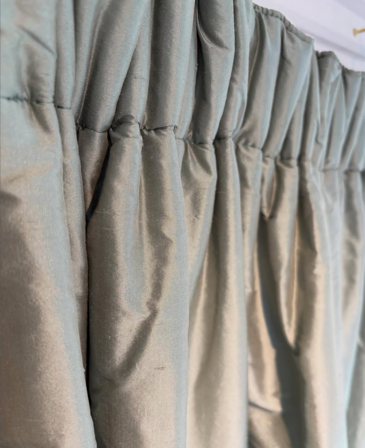 Vintage - Green Silk / Silk Mix