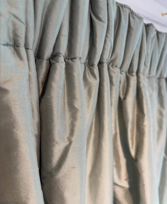 Vintage - Green Silk / Silk Mix